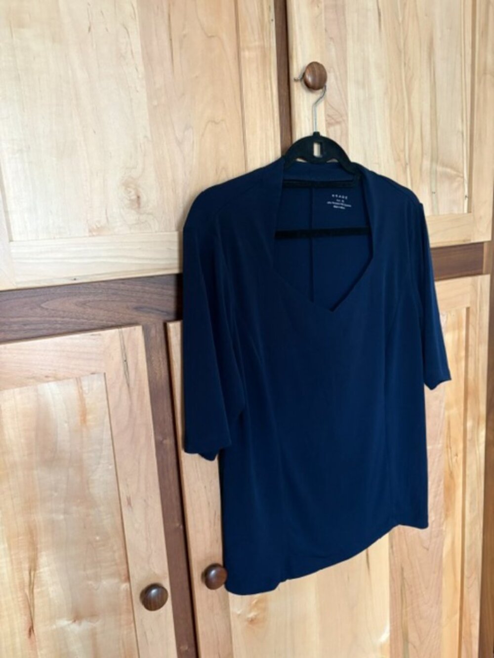 Grace Navy Blue Top - XL